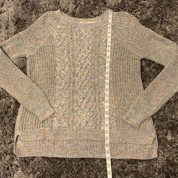 $5 ADD ON ITEM Faded glory knit Multicolor sweater sz … - Picture 8 of 11